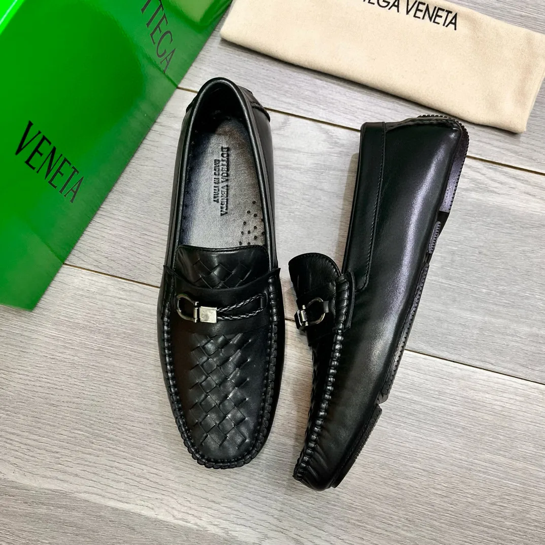 Factory price: 400💰BV new men's shoes original replica👉👉High-end men's casual beanie shoes/💞driving shoes! 🔊Upper imported cowhide woven, ☑️Sheepskin lining, one-step design, light and smart ☮☮Suitable for all kinds of travel, exclusive new style, real shot, size 38-44, (45 can be customized)